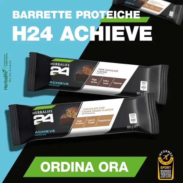 barrette h24 herbalife barrette proteiche herbalife 24 achieve