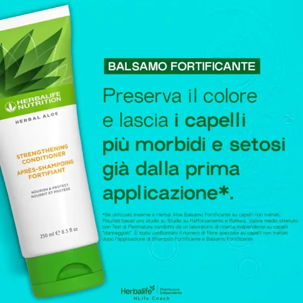 herbalife balsamo aloe vera capelli più morbidi e setosi