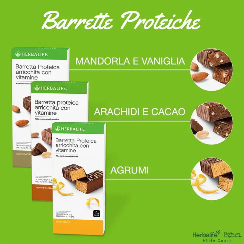 herbalife barrette proteiche herbalife snack proteico