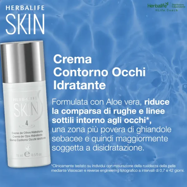 herbalife crema contorno occhi idratante riduce la comparsa di rughe intorno agli occhi