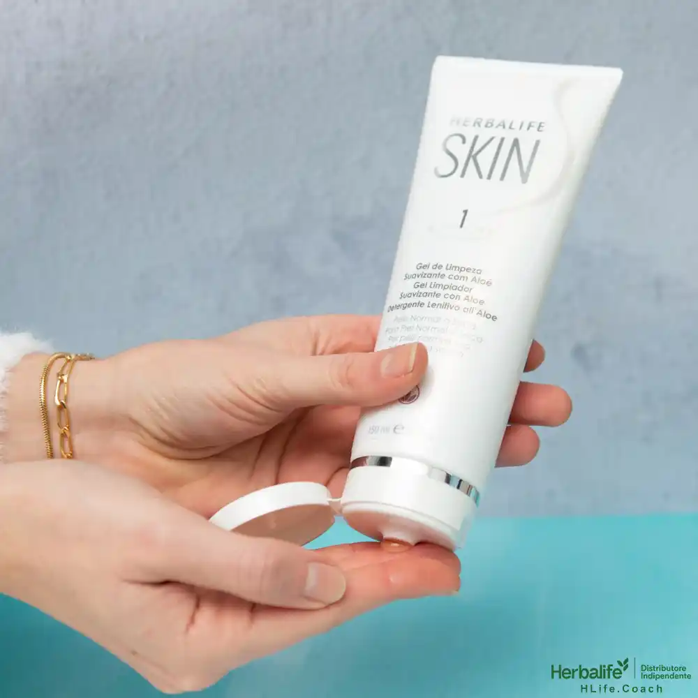 herbalife detergente lenitivo all'aloe per pelle secca herbalife skin
