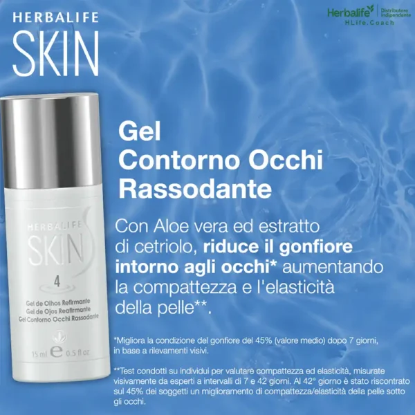 herbalife gel contorno occhi rassodante riduce il gonfiore intorno agli occhi