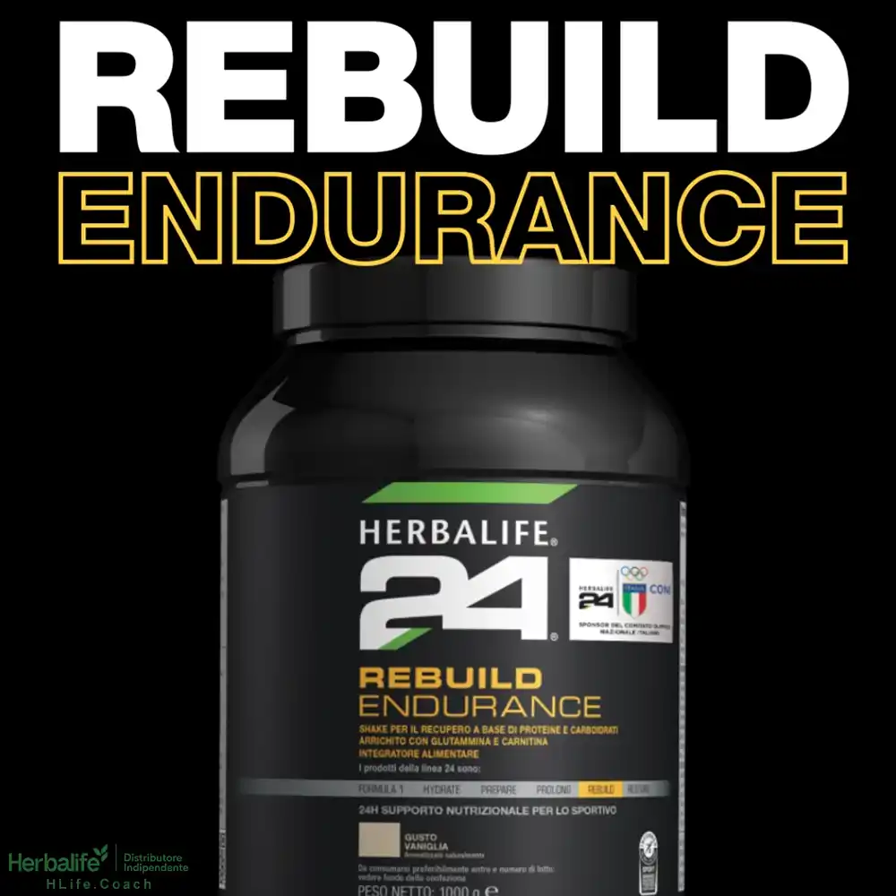 herbalife h24 rebuild endurance herbalife integratore recupero post allenamento