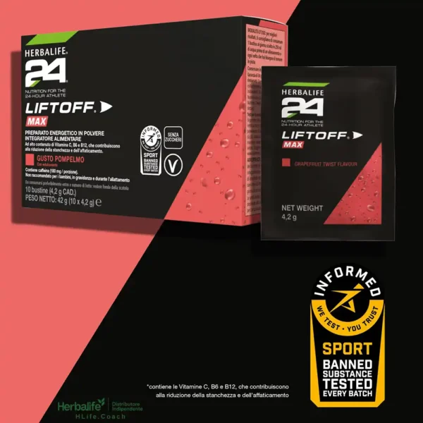 herbalife liftoff max herbalife 24 integratore energetico in polvere