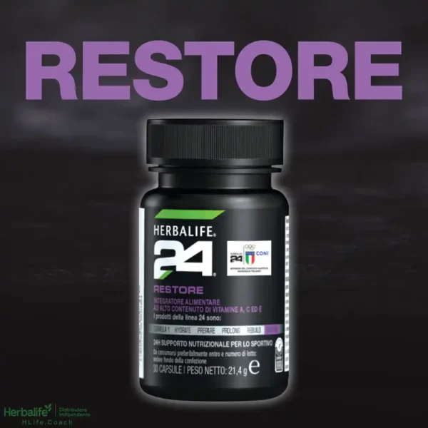 herbalife restore h24 herbalife migliore qualità del sonno e recupero muscolare