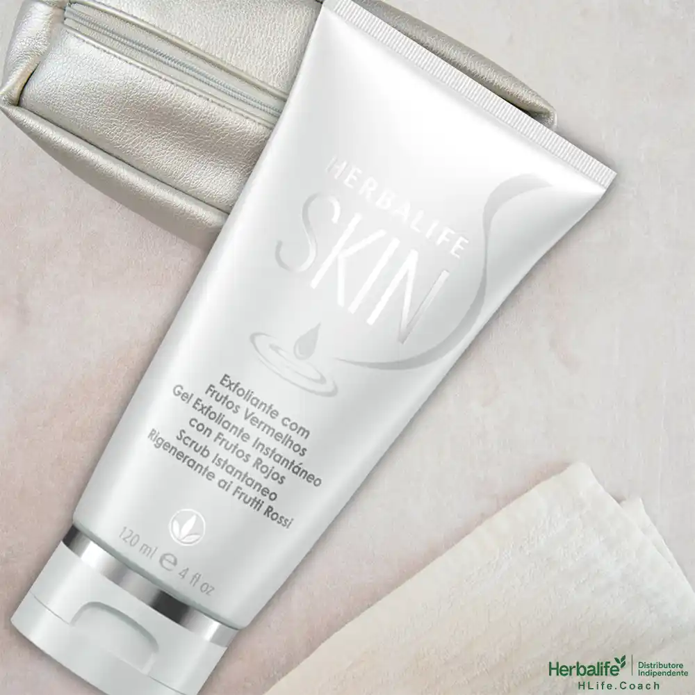 herbalife scrub istantaneo rigenerante ai frutti rossi herbalife skin