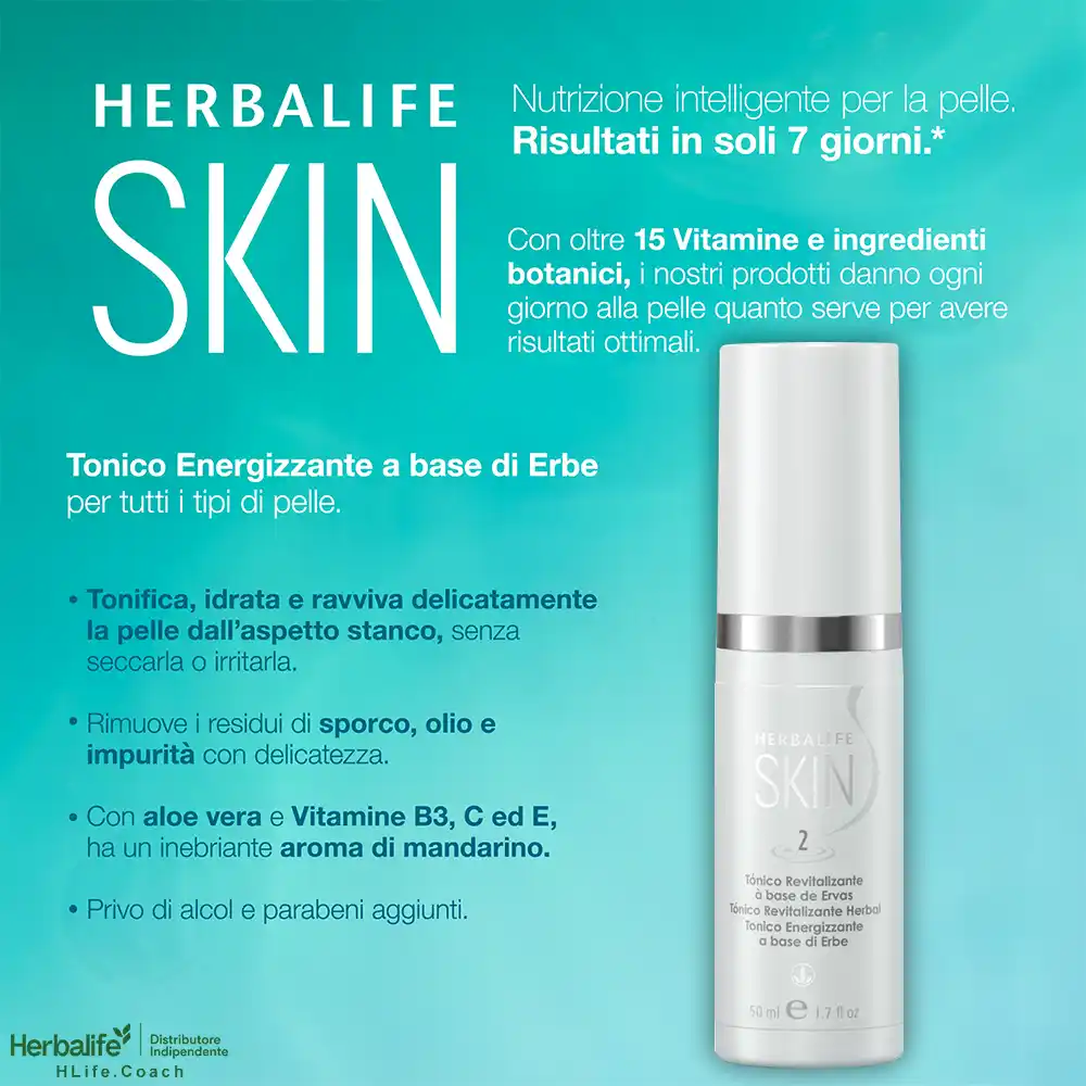 herbalife tonico energizzante a base di erbe herbalife skin