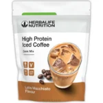 high protein iced coffee herbalife latte macchiato