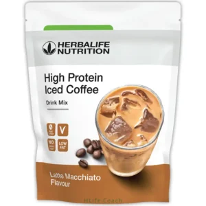 high protein iced coffee herbalife latte macchiato