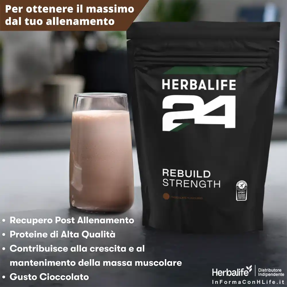 rebuild strength herbalife 24 recupero post allenamento