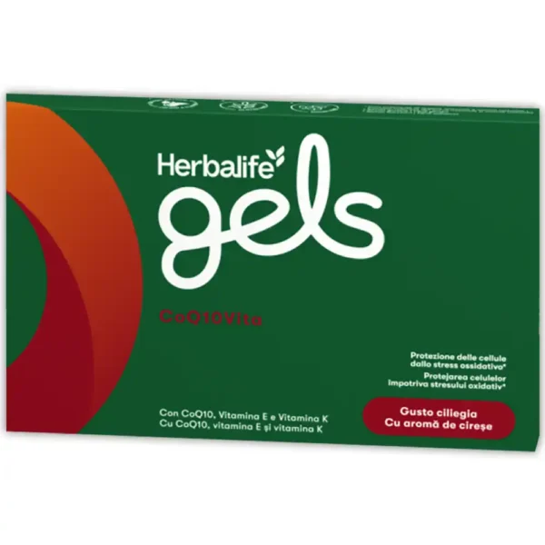 herbalife gels coq10vita ciliegia gelatine masticabili herbalife