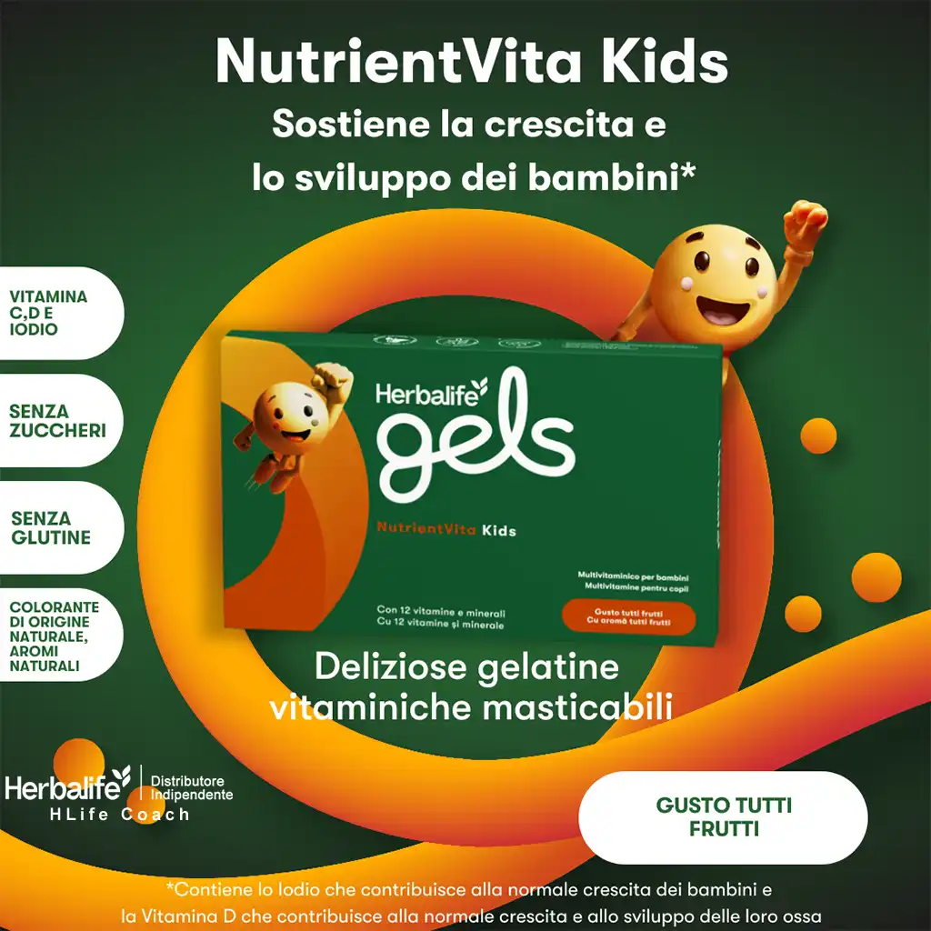 Herbalife Gels NutrientVita Kids sostiene la crescita e lo sviluppo dei bambini herbalife gels nutrientvita kids sostiene la crescita e lo sviluppo dei bambini